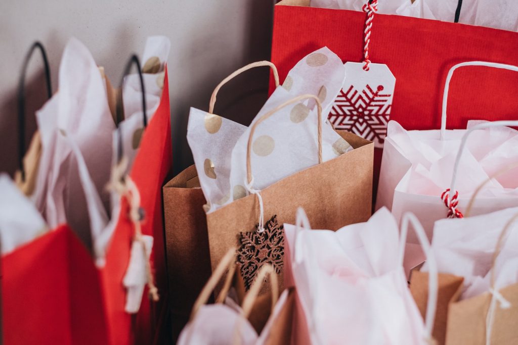 Colorful shopping bags