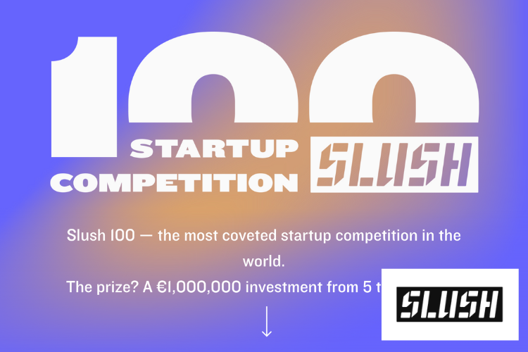 Slush Top 100 Startup Wettbewerb Ankündigungsbild