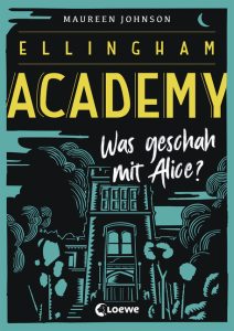 Buchcover des Dark-Academia Jugendbuchs "Ellingham Academy"