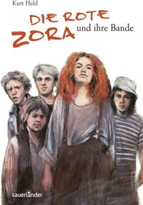 Buchcover von dem Jugendbuch die rote Zora von Kurt Held