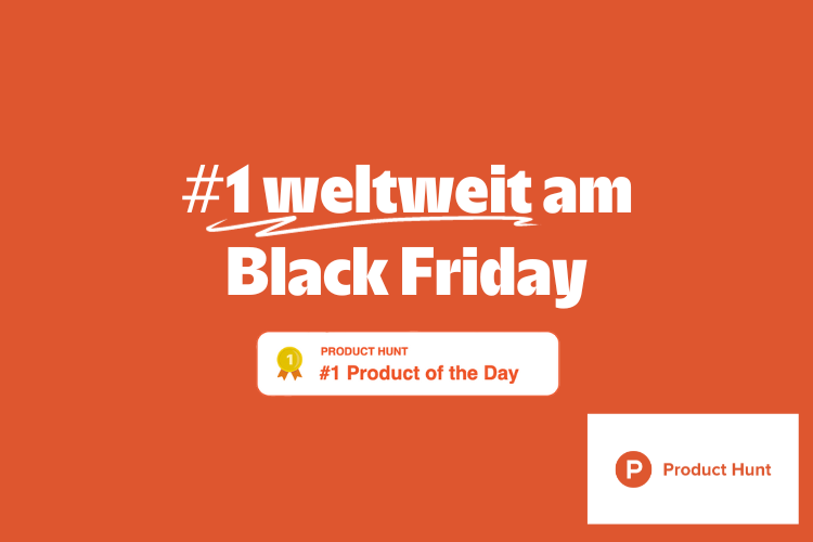 Faircado als Product of the day an Black Friday bei Product Hunt