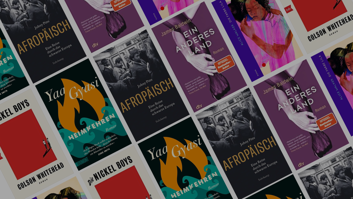 Alle Cover der erwähnten Bücher zum Thema "Black History Month Buchempfehlungen"