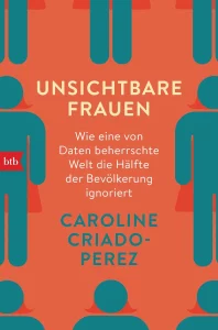 Buchcover von "Unsichtbare Frauen" dem klassiker im feminismus von Caroline Perez