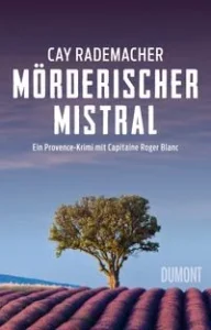 "Mörderischer Mistral" Cover einer Krimireihe