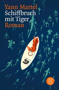 Buchcover von "Schiffbruch mit Tiger" worauf Life of Pi basiert