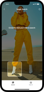 Faircado Bildersuche in der App