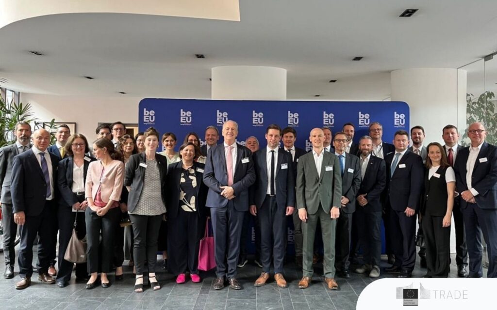 europäische handelsvertretung bei event mit faircado