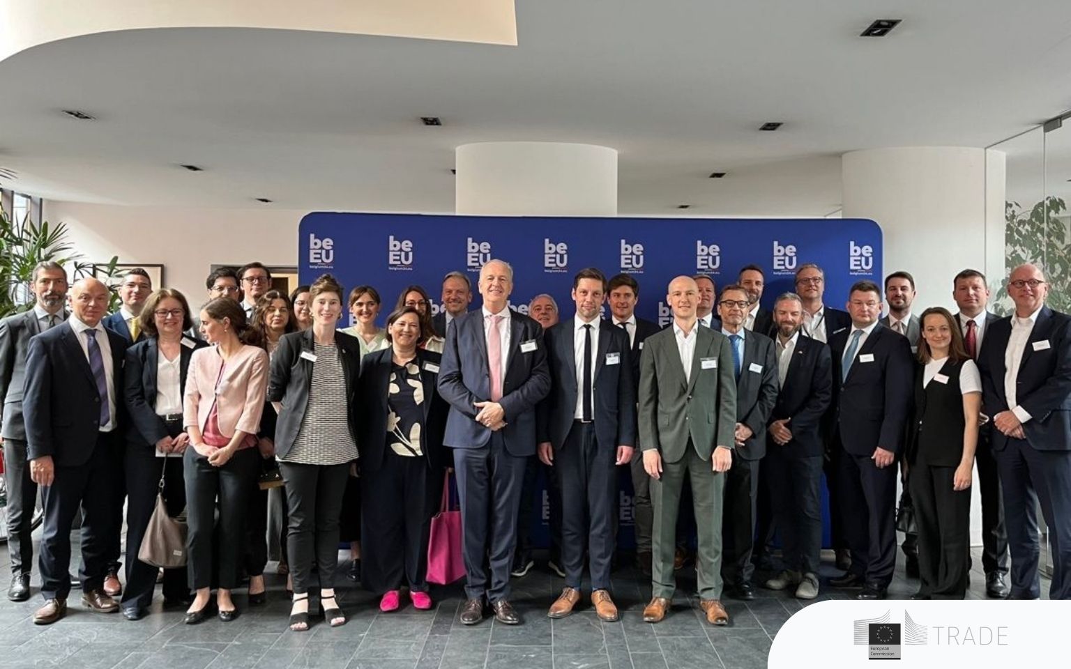 europäische handelsvertretung bei event mit faircado