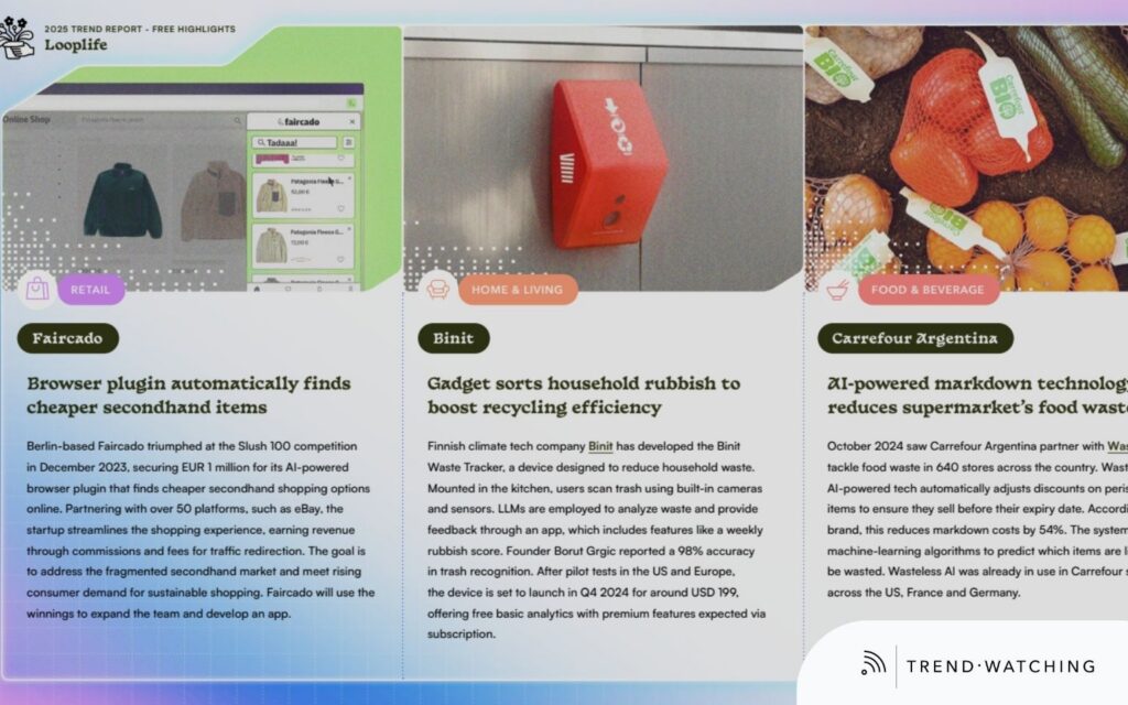 faircado im TrendWatching Report 2025